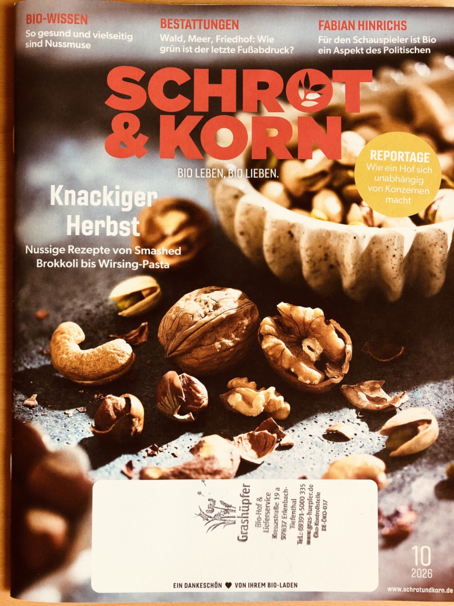 Schrot & Korn, Oktober 2026