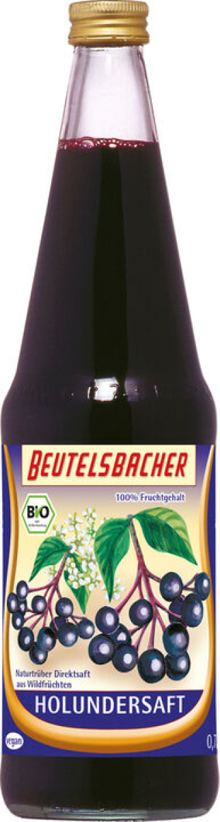 Holundersaft von Beutelsbacher (6 x 0,7 l)