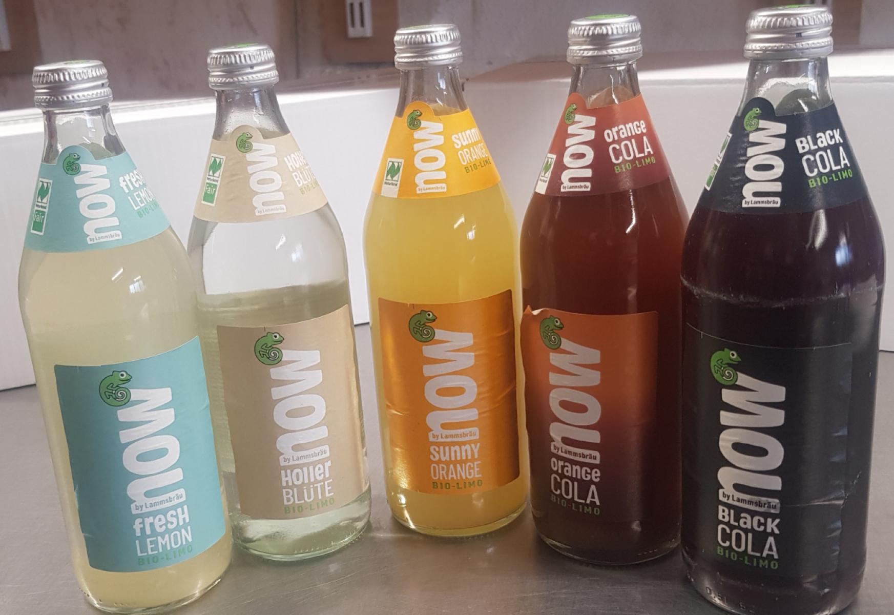 NOW Limonaden Mixkasten 10 x 0,5 l