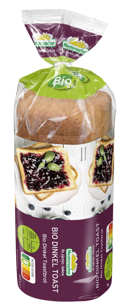 Toastbrot Dinkel