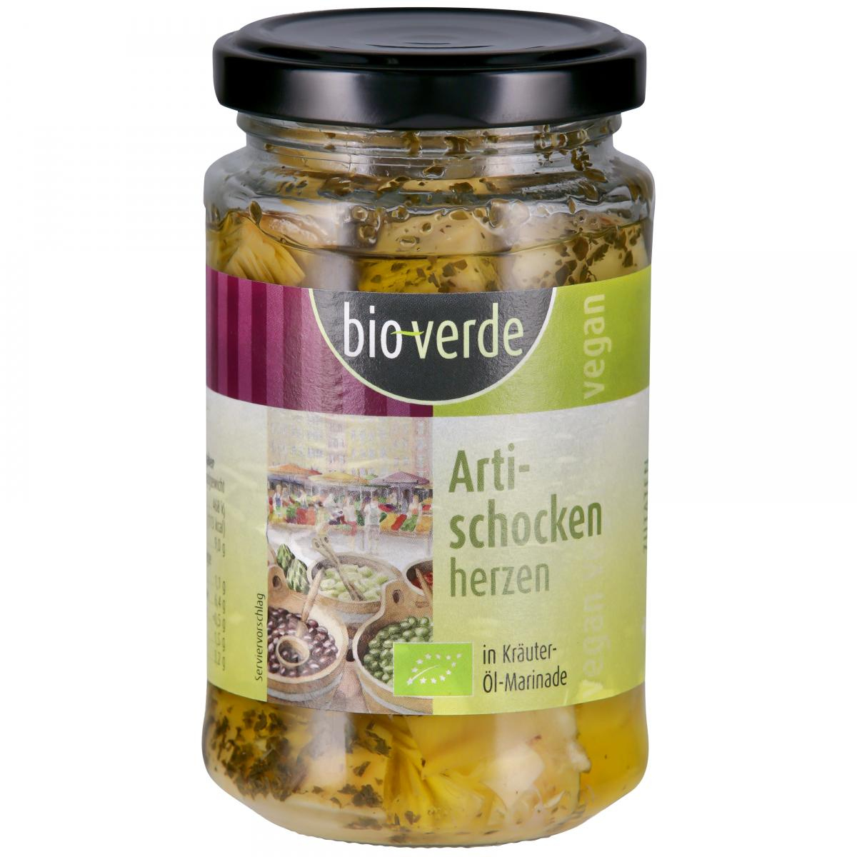 Artischockenherzen in Öl, 200 gr Glas