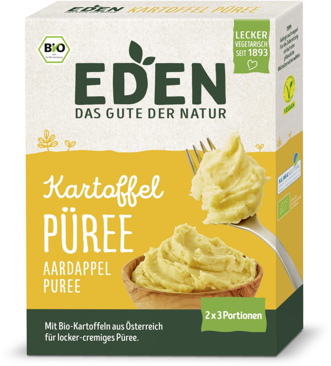 Kartoffel-Püree von Eden, 160 g