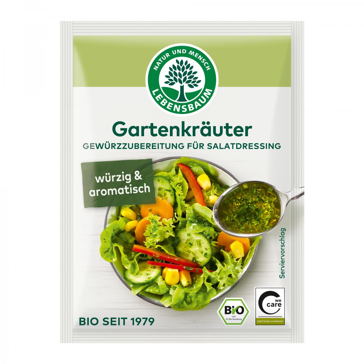 Garten Kräutermischung für Salat