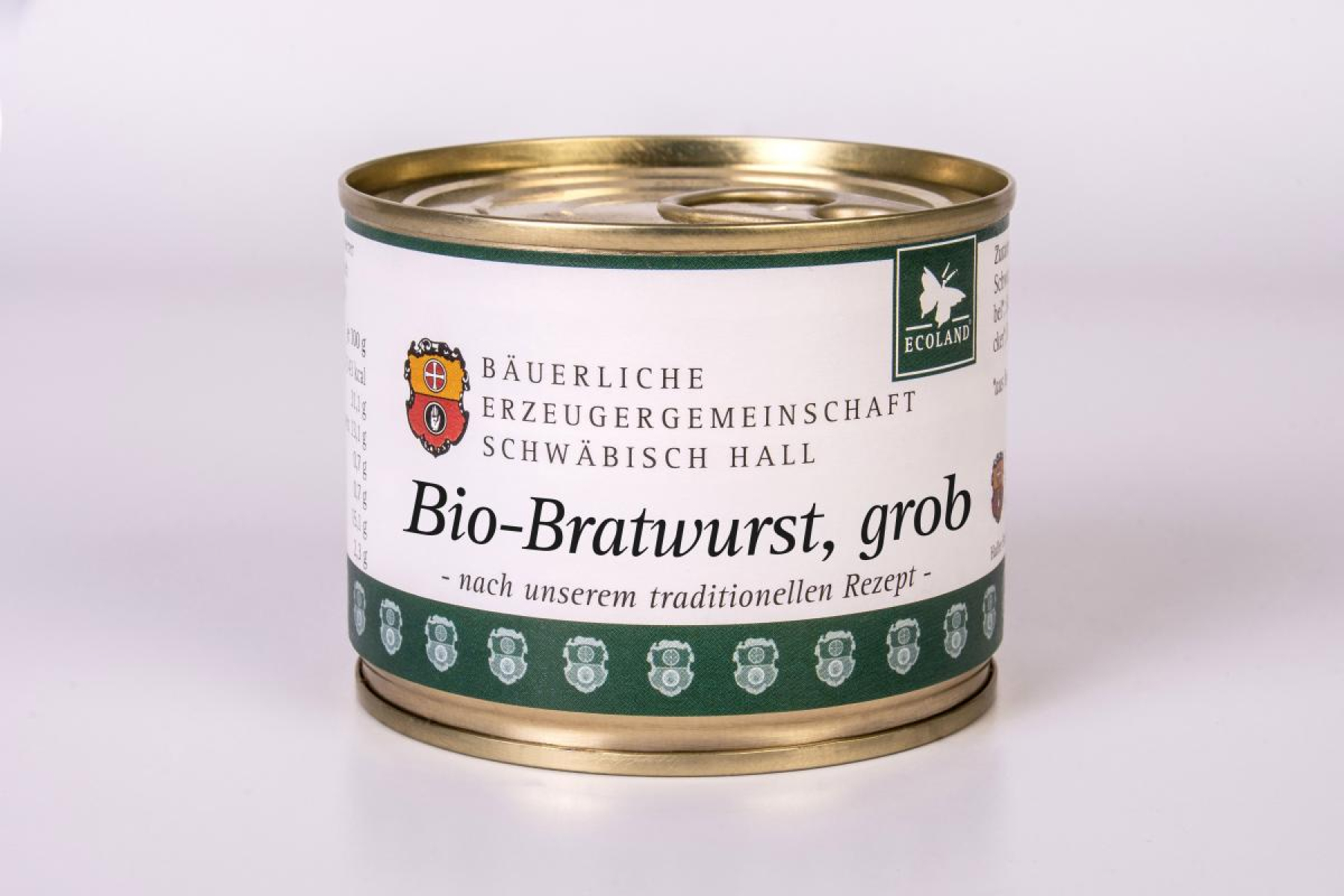 Bratwurst i. d. Dose, Bäuerliche EZG