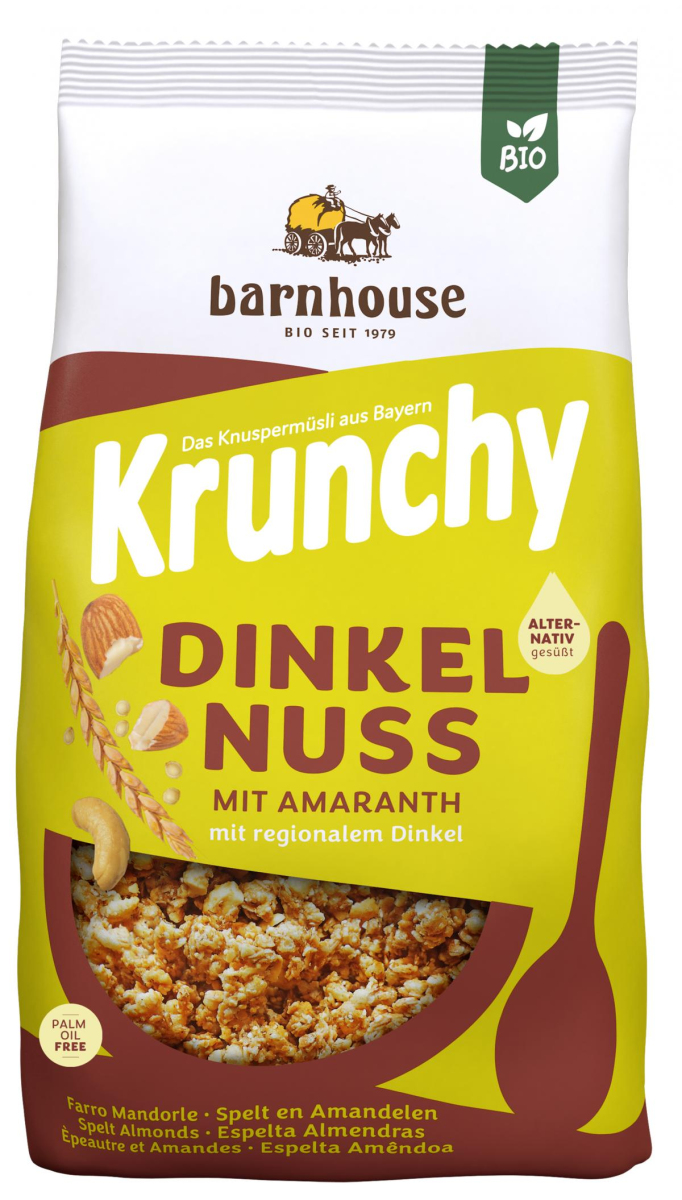 Krunchy Amaranth Dinkel-Nuss