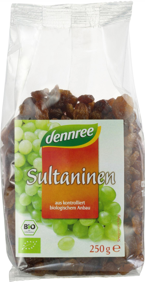 Sultaninen, geölt, 250 g,