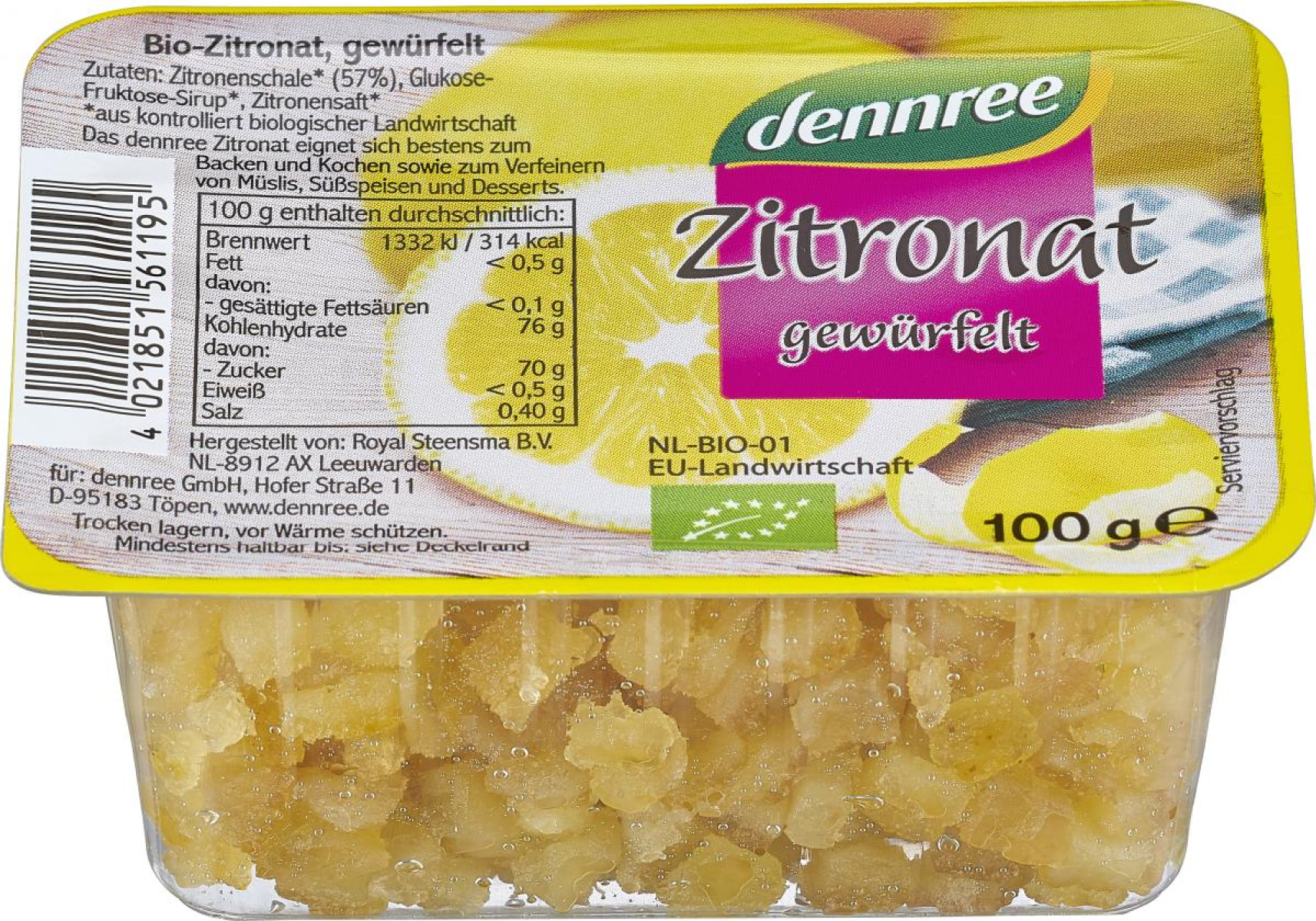 Zitronat, 100 g