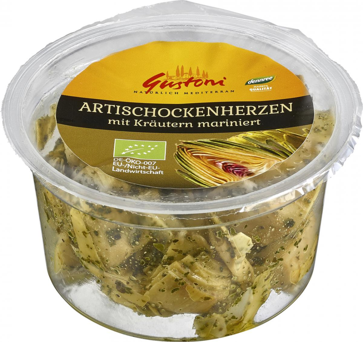 Artischockenherzen, 125 g Schale