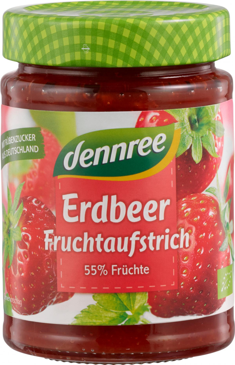 Erdbeer Fruchtaufstrich, dennree