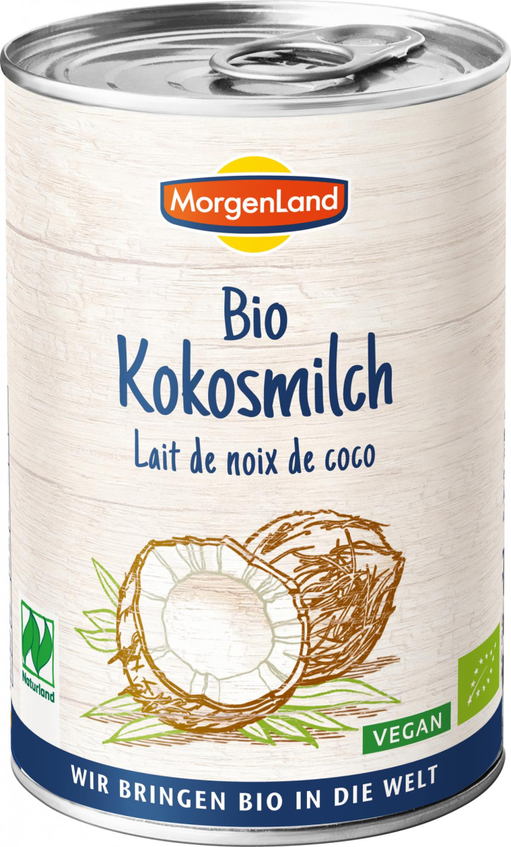 Kokosmilch, Morgenland, 400 ml Dose