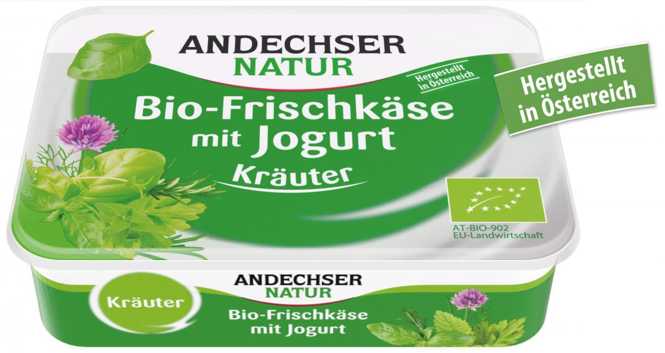 Frischkäse Kräuter, 175g, Andechser