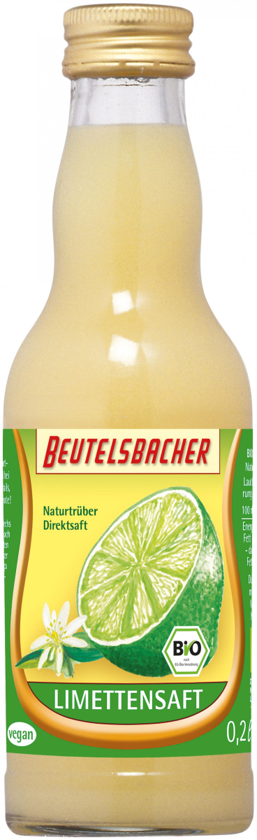 Limettensaft, 0,2 l Beutelsbacher