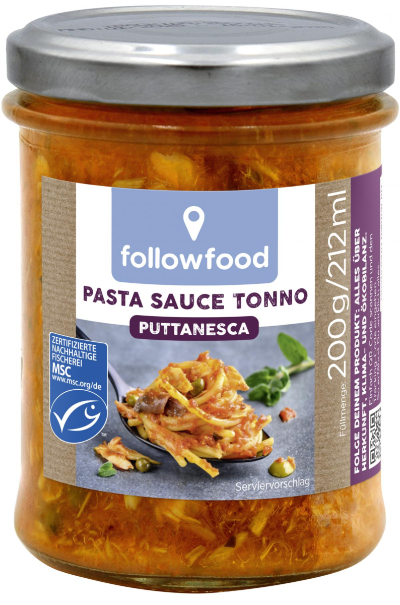 Tonno per pasta Puttanesca, 200 g Glas