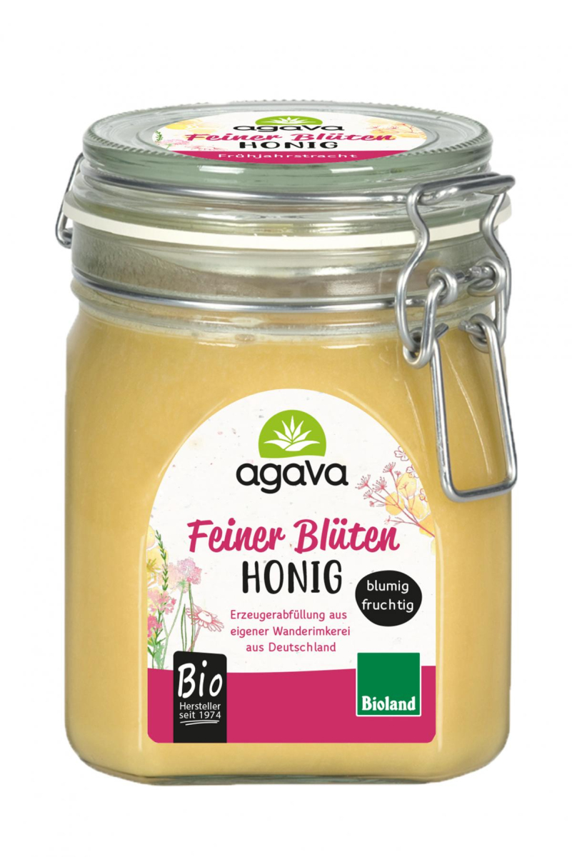 Feiner Blütenhonig 1 kg Glas aus Deutschland