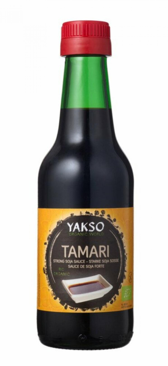 Sojasauce Tamari von Yakso, würzig, 250 ml Flasche