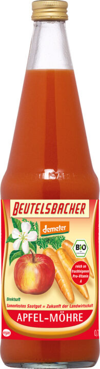 Apfel Möhrensaft 0,7 l