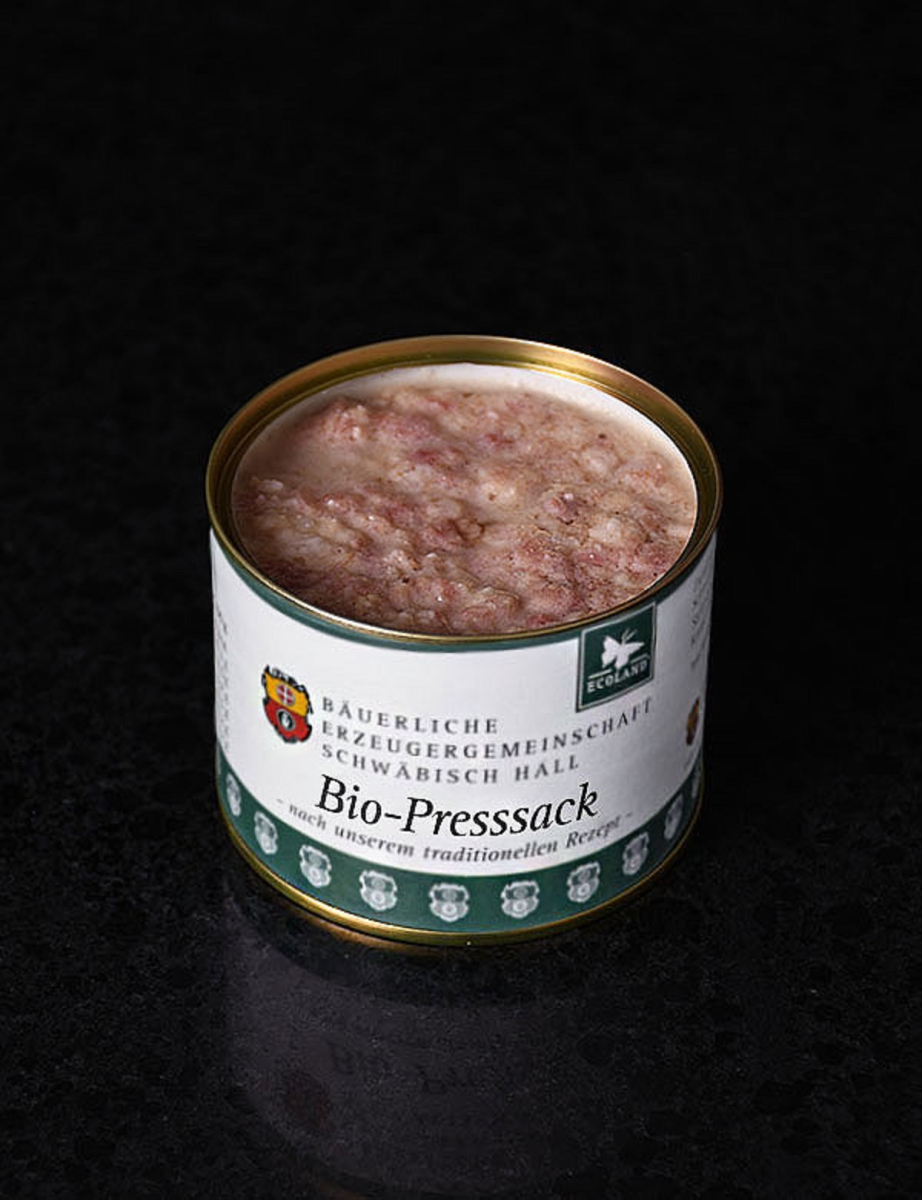 Preßsack i. d. Dose, Bäuerliche EZG