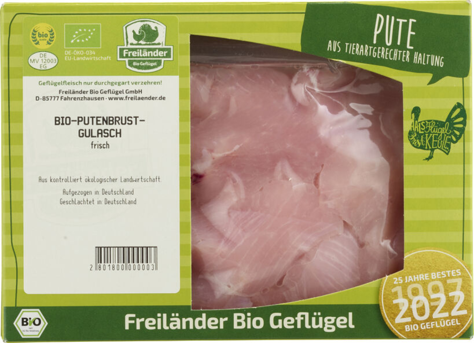 Putengulasch 3 x ca. 360 g