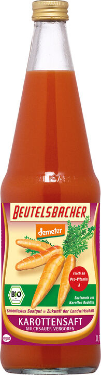 Karottensaft milchsauer- Rodelika 0,7 l