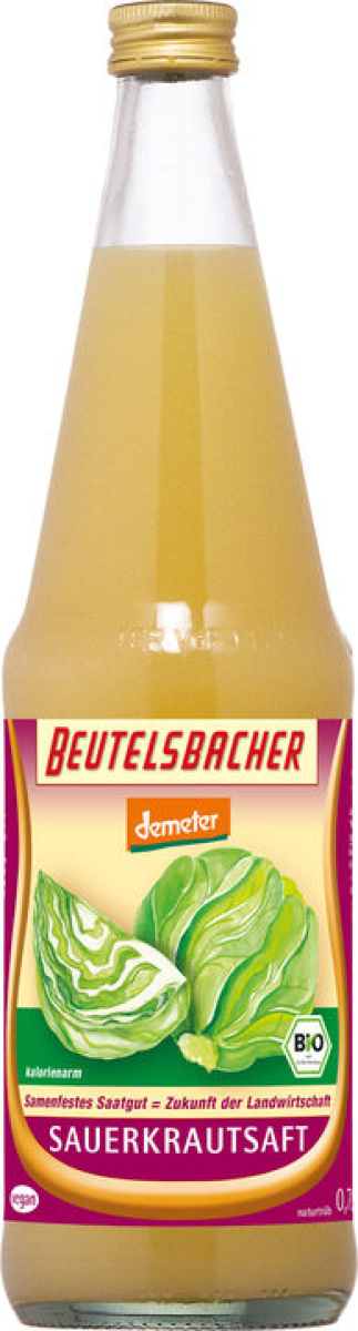 Sauerkrautsaft - milchsauer 0,7 l Beutelsbacher