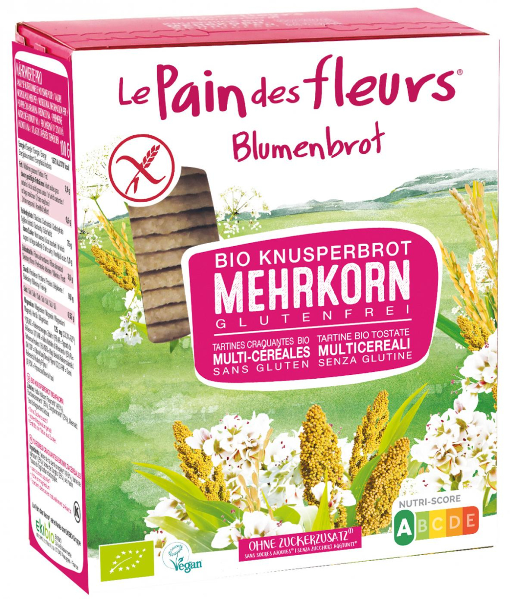 Blumenbrot Mehrkorn, 2 x 75 gr Packung