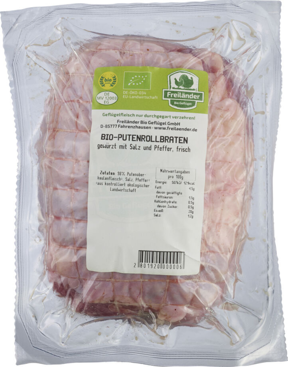 Putenrollbraten gewürzt, ca. 650 g