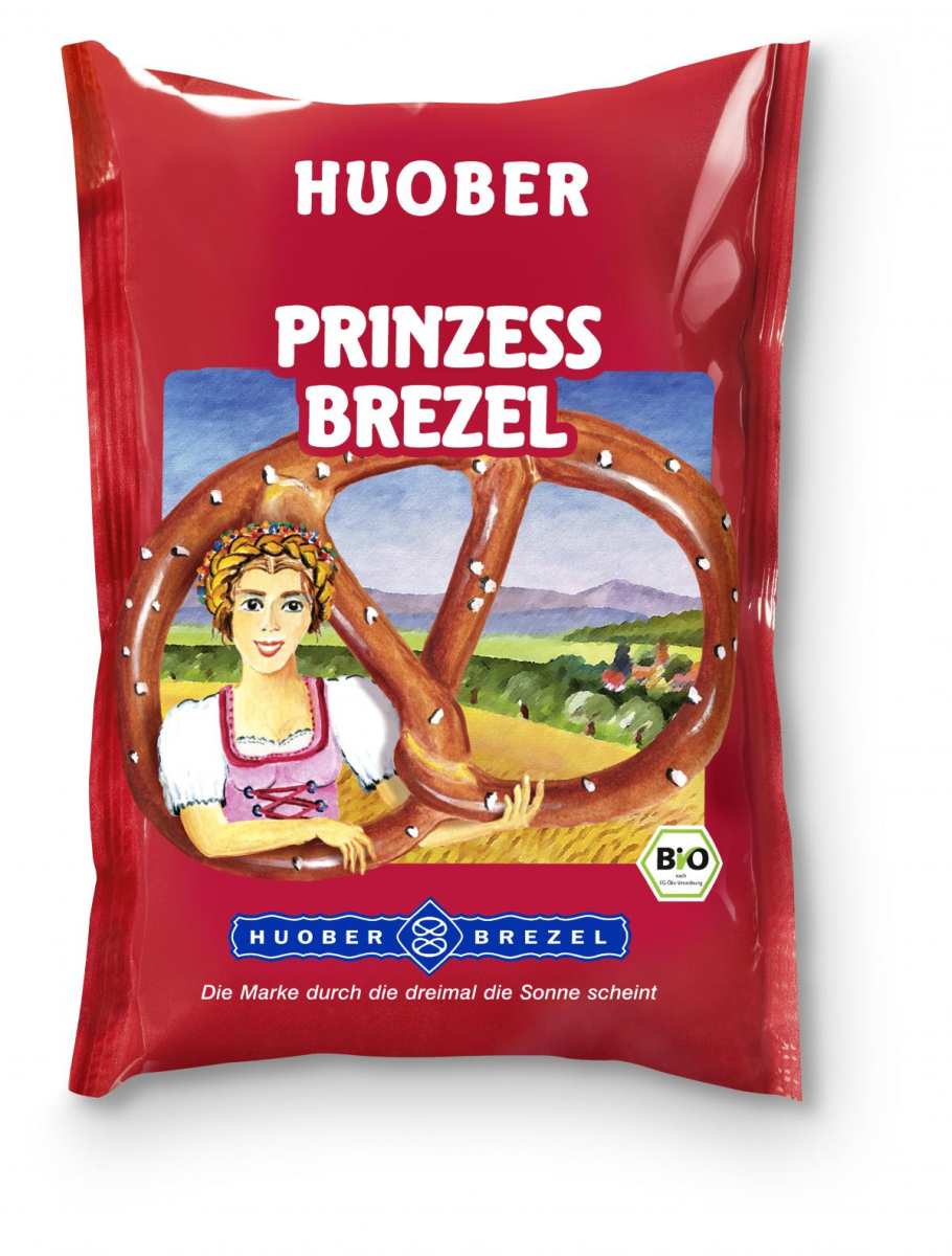 Prinzess-Brezeln mit Salz, 125 g