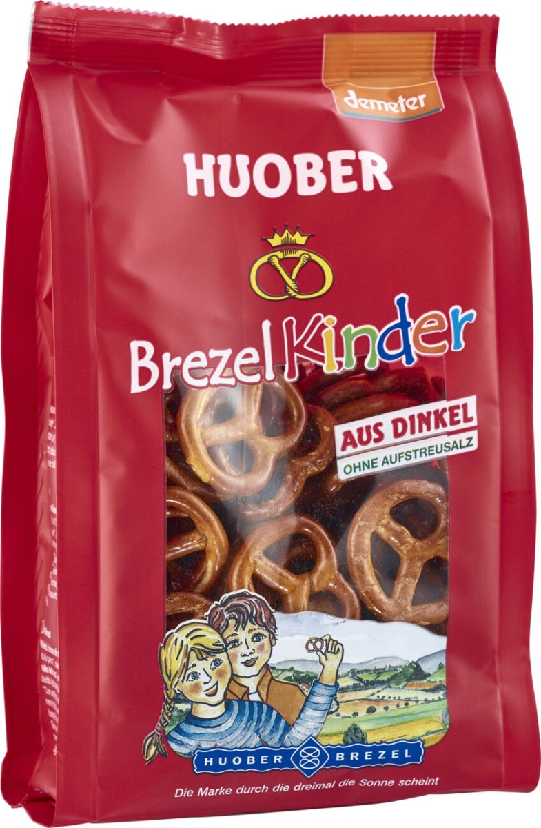 Brezel Kinder Dinkel demeter ohne Aufstreusalz