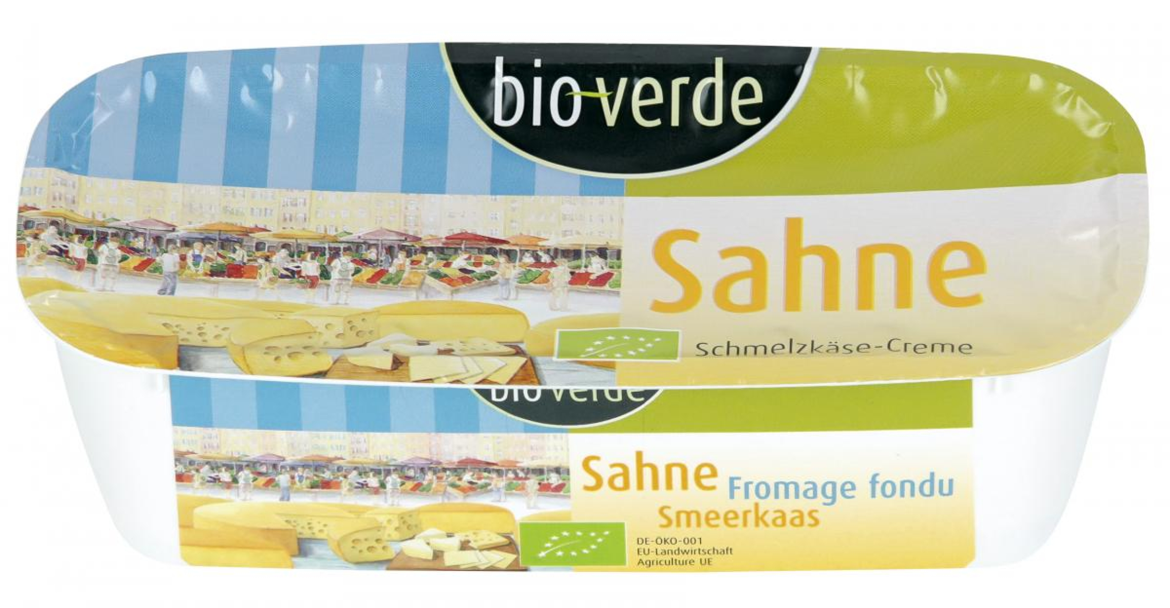 Sahne Schmelzkäse, bio-verde, 175 g