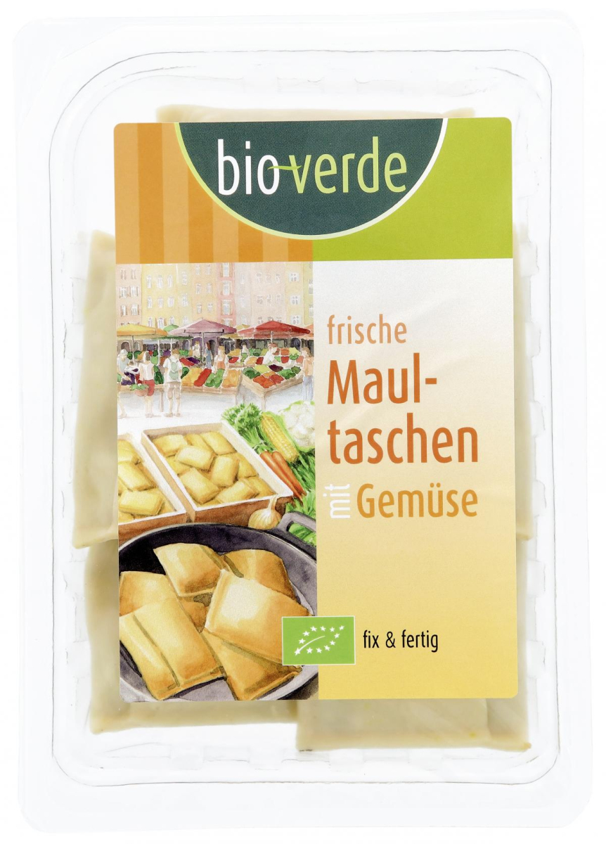 Maultaschen mit Gemüsefüllung