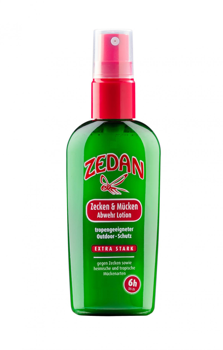 Zecken & Mücken Abwehrlotion, Zedan 100 ml Flasche