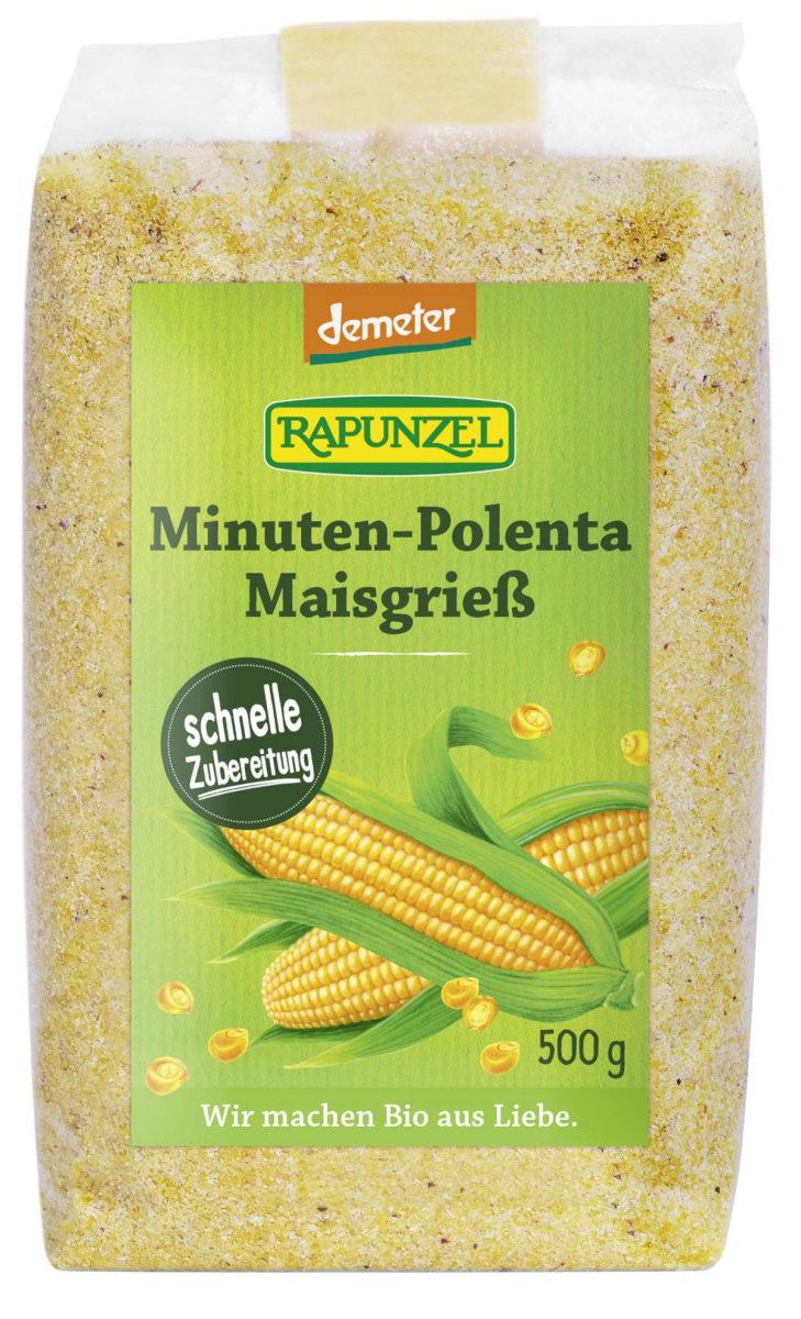 Minuten-Polenta Maisgrieß, Rapunzel, 500 g
