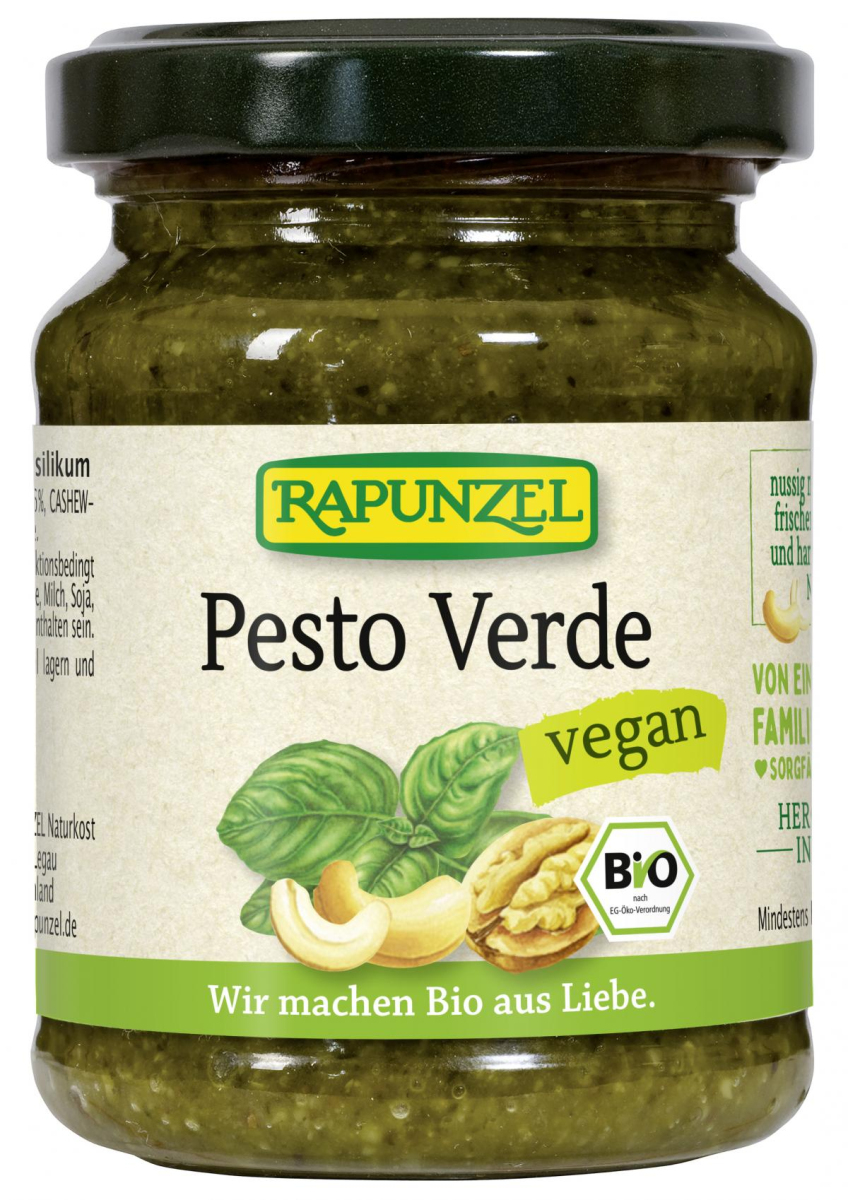 Pesto Verde vegan, 130 ml, Rapunzel