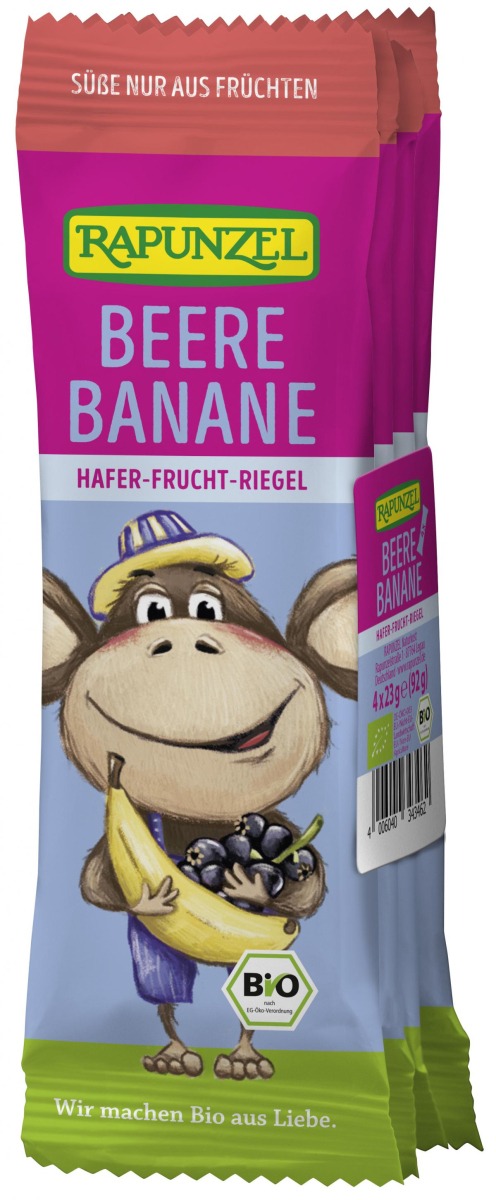 Hafer-Frucht-Riegel Beere, Rapunzel
