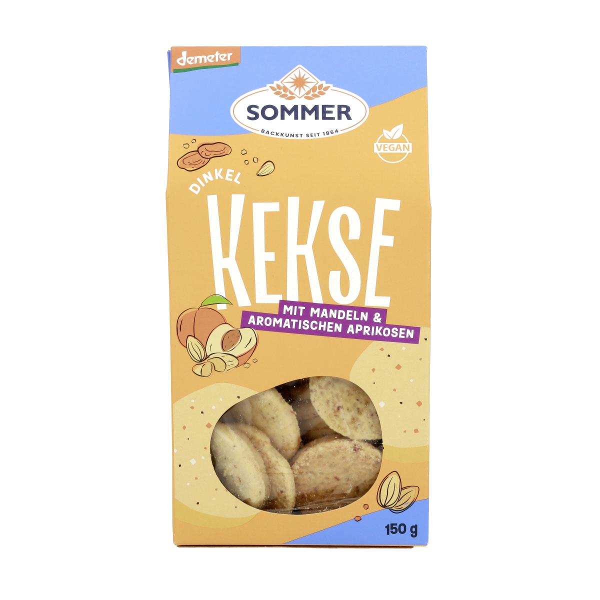 Dinkel Mandel-Aprikose Kekse, 150 g