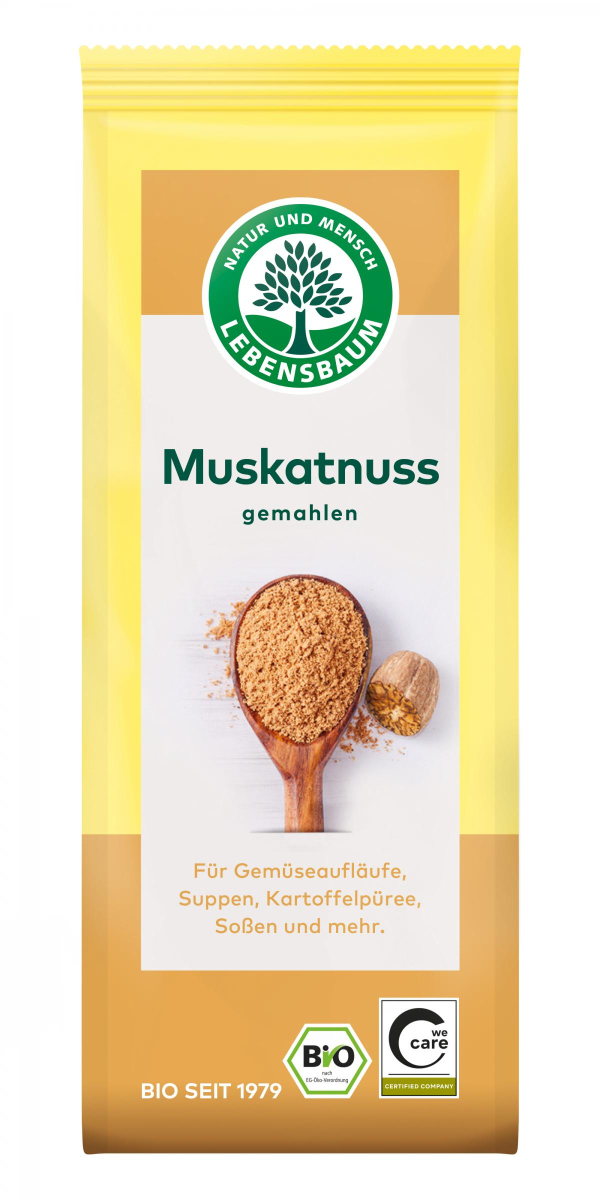 Muskatnuß, gemahlen
