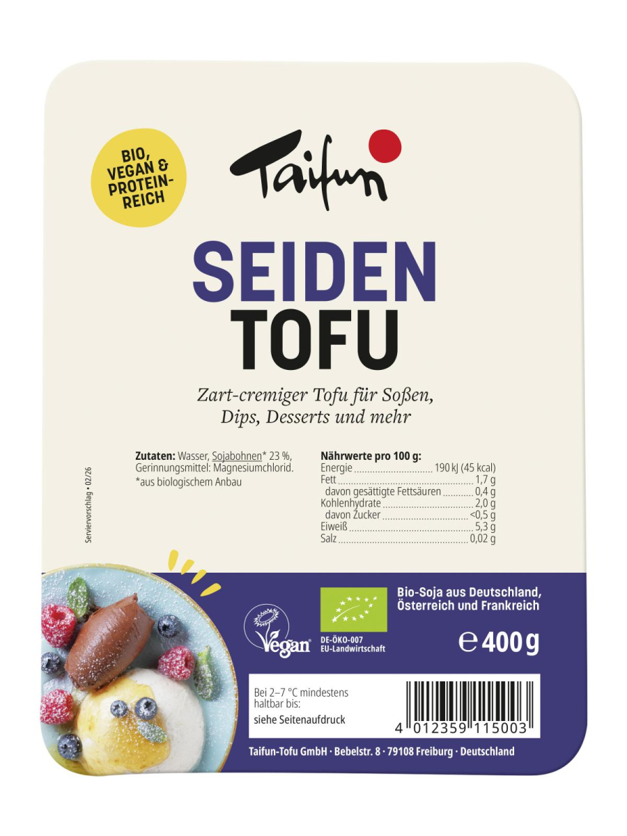 Seidentofu, 400 g, vegan