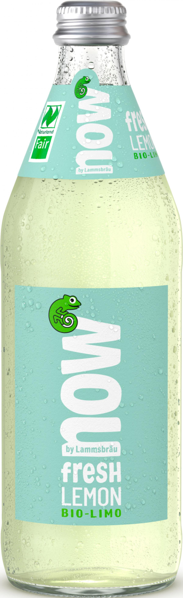 NOW Fresh Lemon, 10 x 0,5 ltr Fl