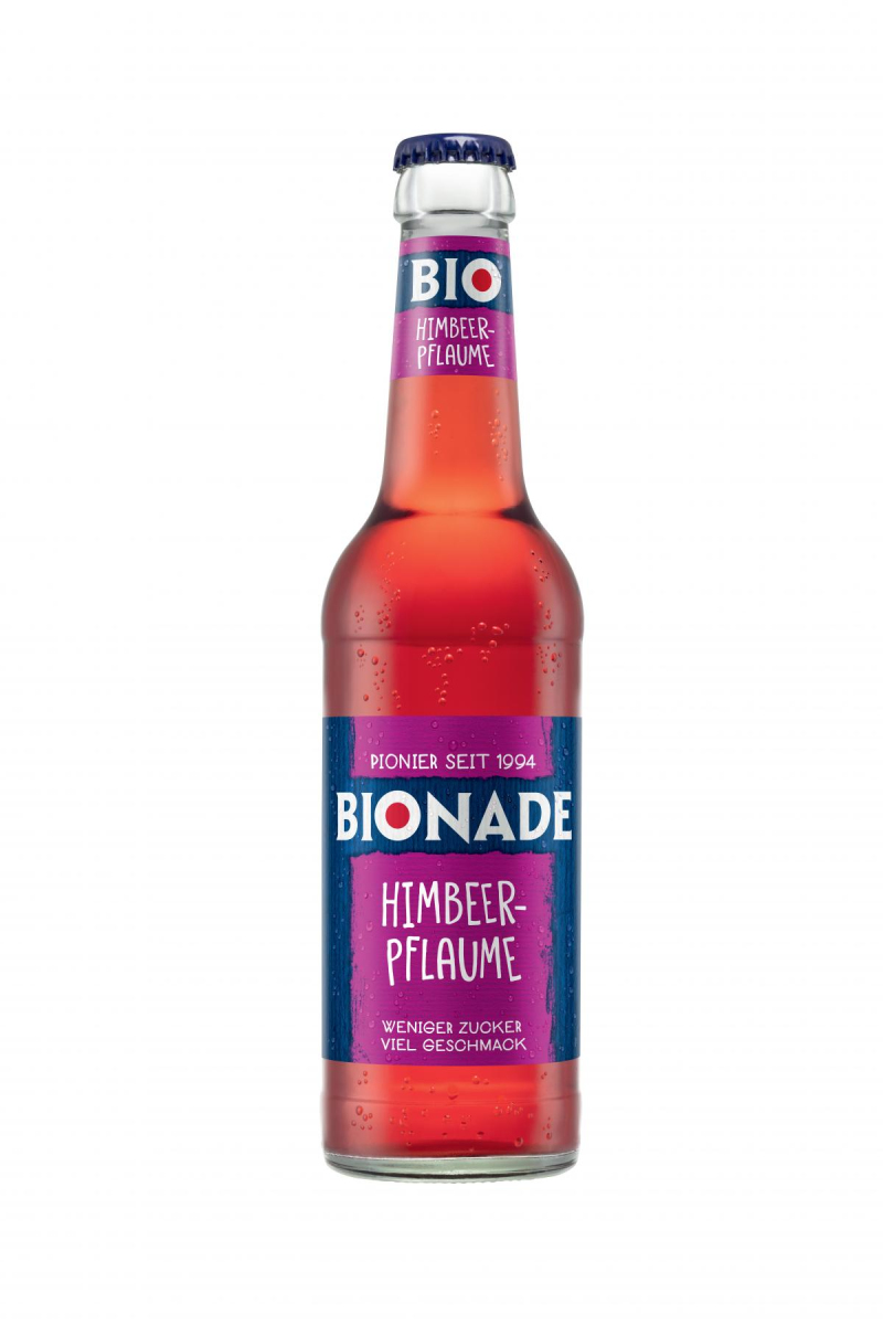 Bionade Himbeer-Pflaume, (12 x 0,33 l)