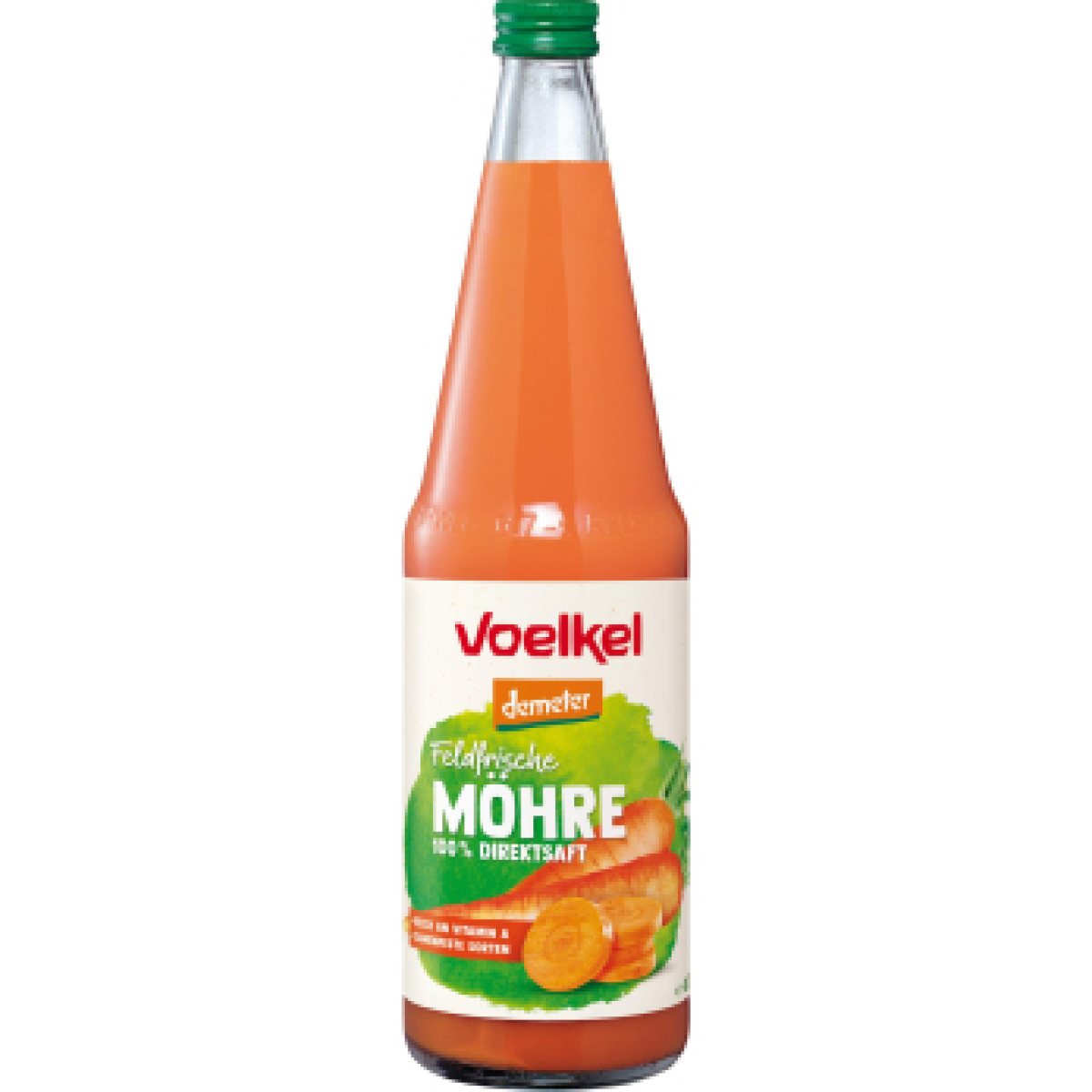 Möhrensaft feldfrisch, 6 x 0,7 l