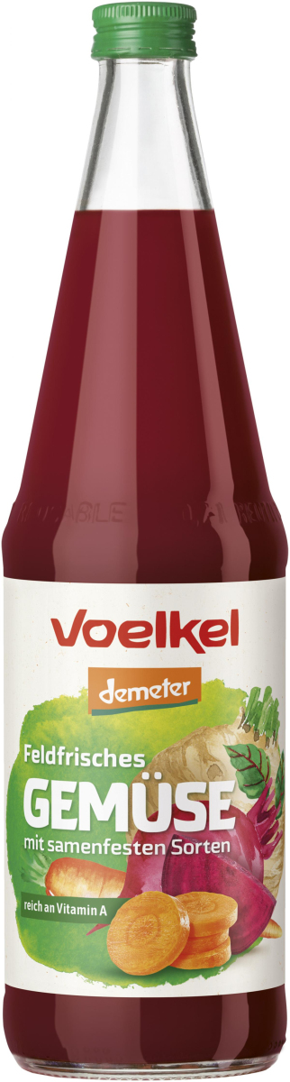 Gemüsesaft aus feldfrischem Gemüse (6 x 0,7 l)