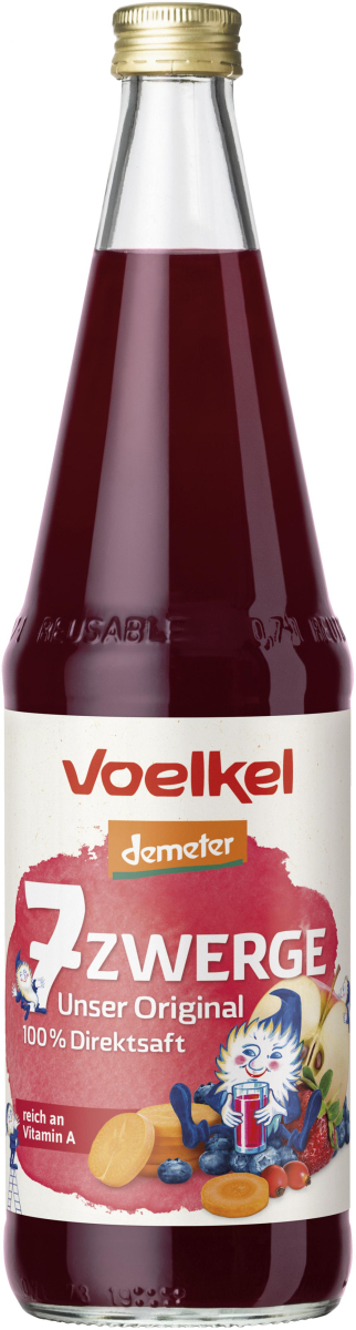 7 Zwerge Saft, Voelkel , (6x0,7l)