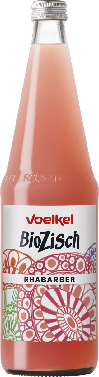 Bio Zisch Rhabarber, (6x 0,7 l)