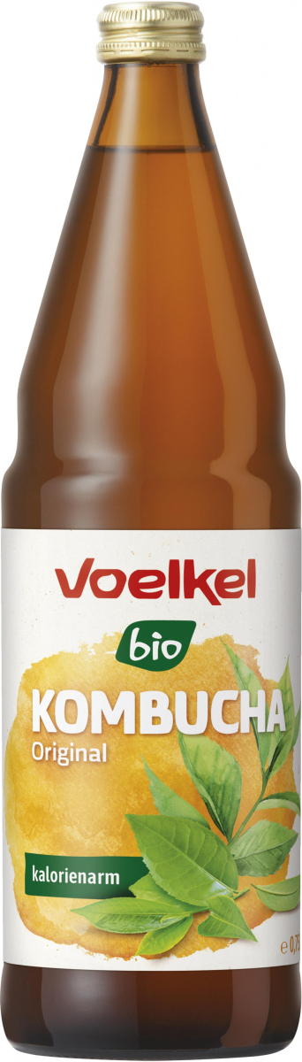 Kombucha, 0,75 L Flasche, Voelkel