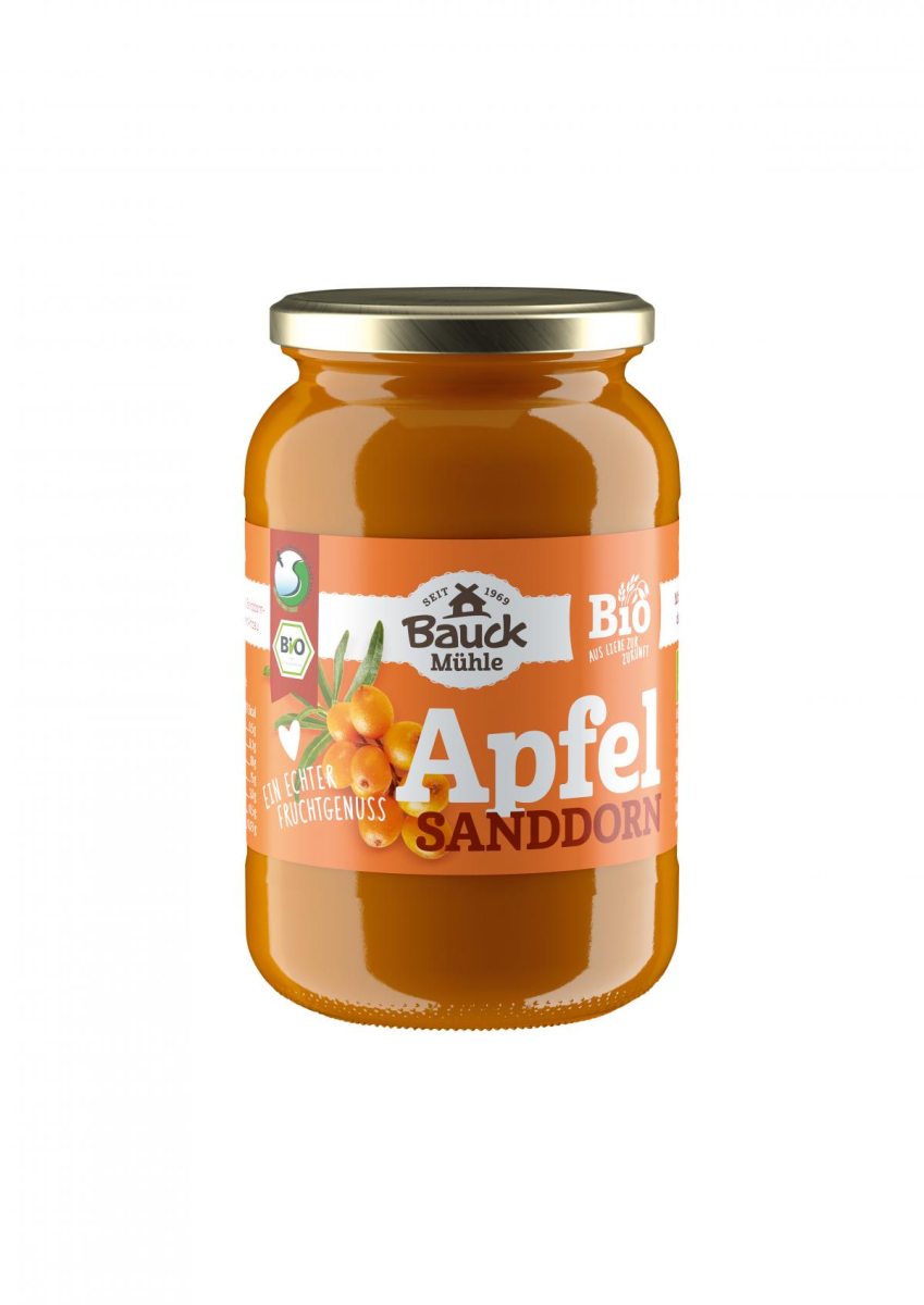 Apfel Sanddornmus, Bauckhof