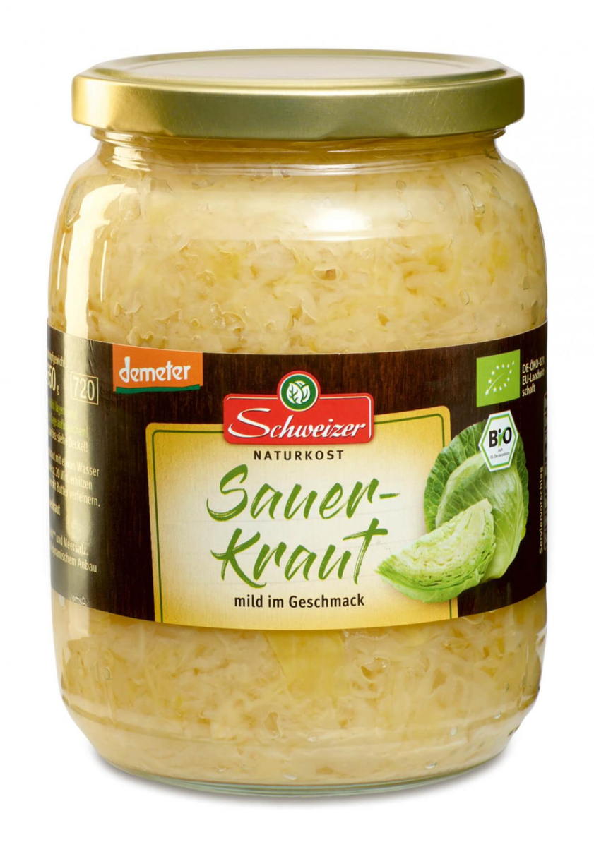 Sauerkraut im Glas