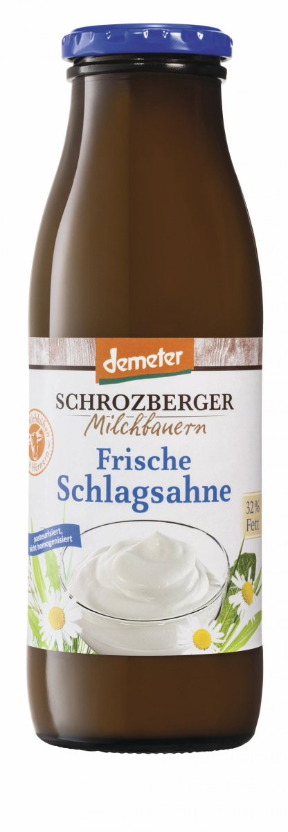 Sahne, 0,5 l, 30% Fett, Schrozberg