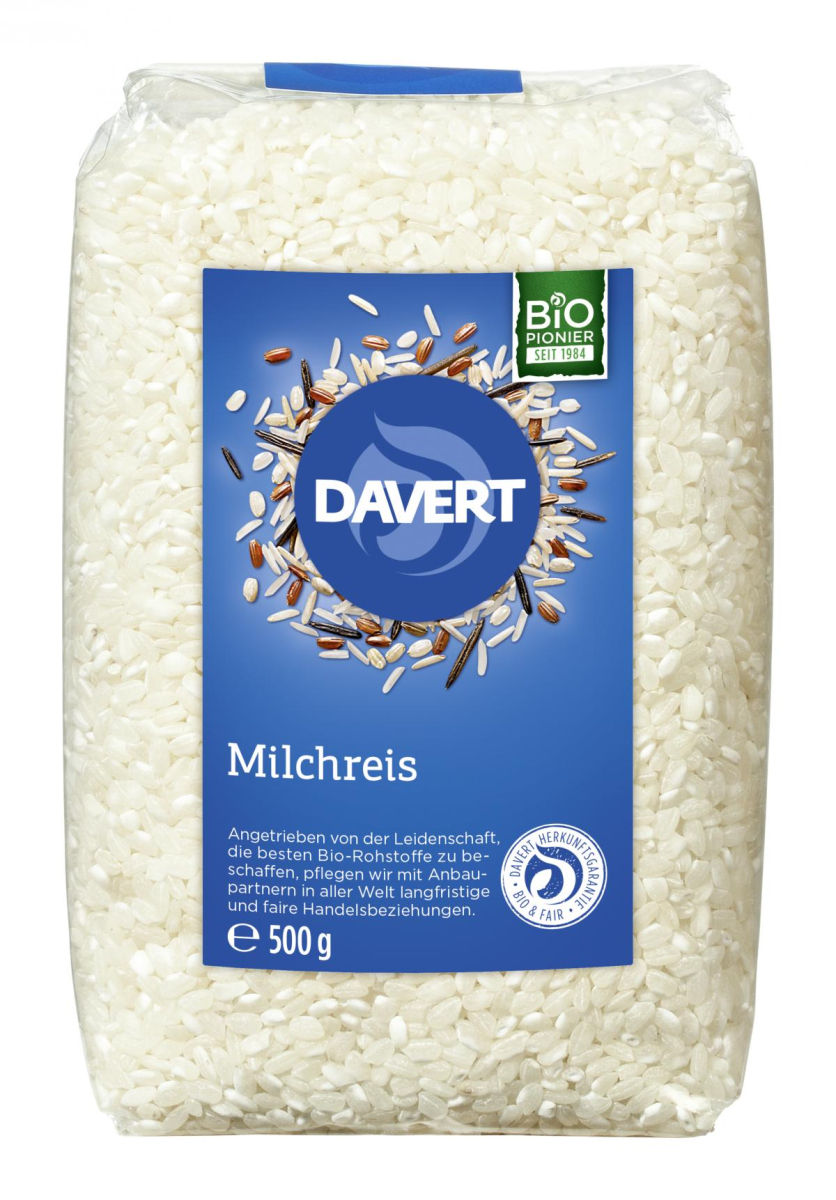 Milchreis, weiß