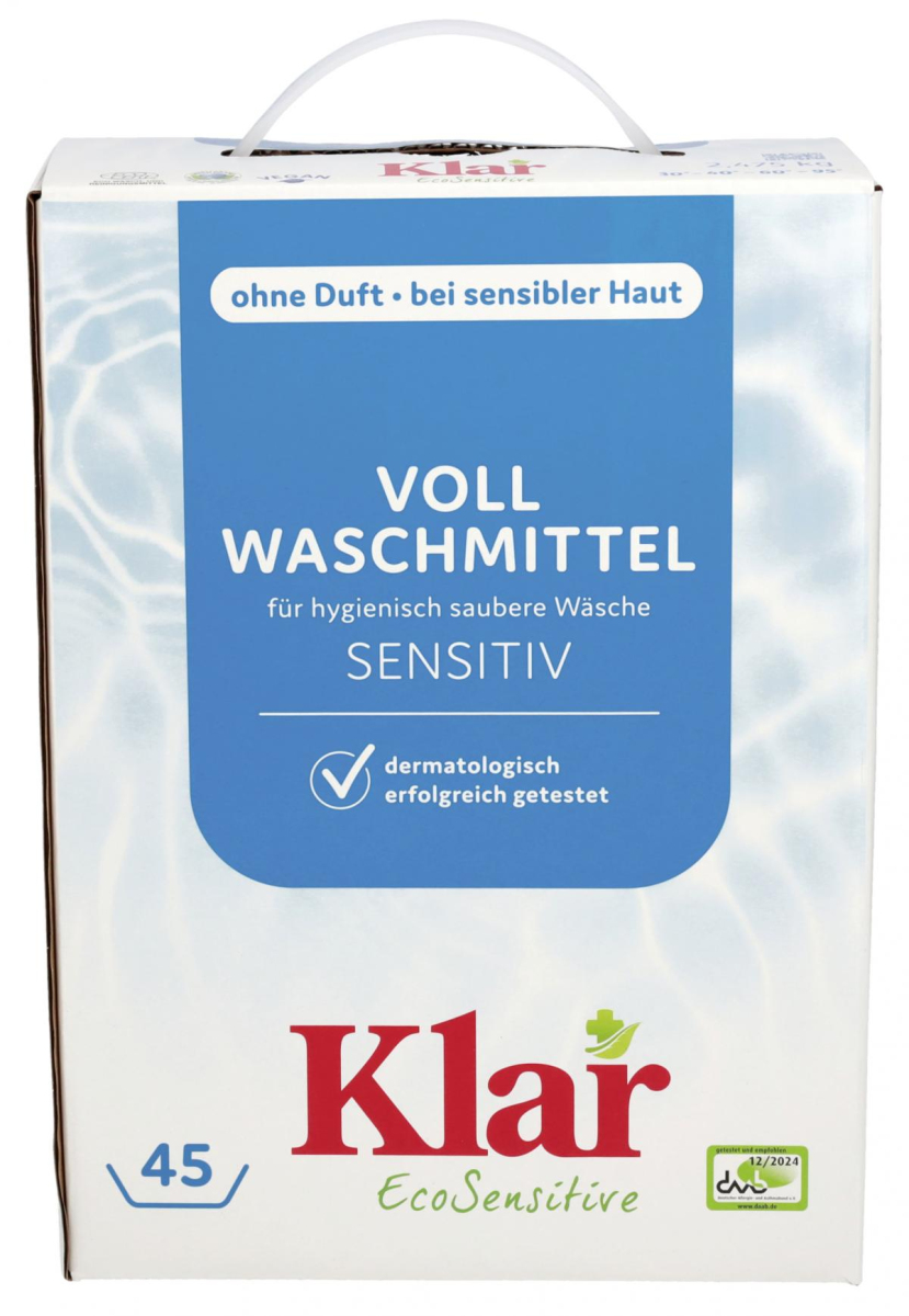 Vollwaschmittel Pulver, 2,475 kg Packung