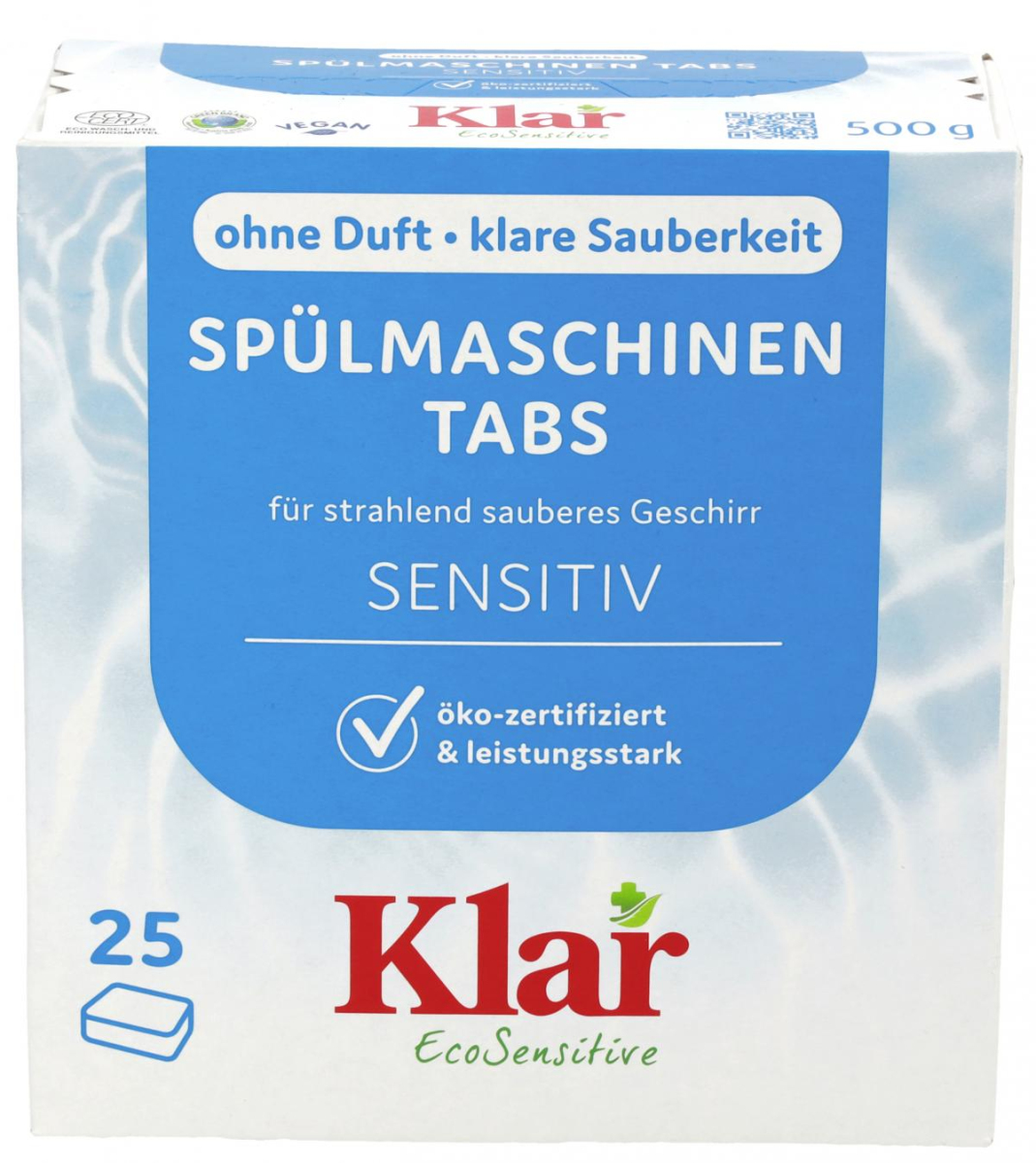 Spülmaschinen Tabs von Klar, 0,5 kg Packung